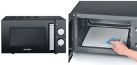 Severin MW7761 Mikrowelle Solo schwarz (MW7761)
