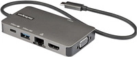 StarTech.com USB-C Multiport Adapter - USB-C auf 4K 30Hz HDMI oder 1080p VGA - USB