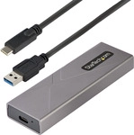 StarTech.com USB-C M.2 Externes Geh&auml;use f&uuml;r NVMe und SATA M.2 - USB-C/USB-A auf M.2