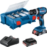 Bosch GSB 18V-45 - Elektrischer Schraubendreher - Pistolengriff - Schwarz - Blau -