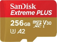Western Digital SDSQXBD-256G-GN6MA, WESTERN DIGITAL EXTREME PLUS MICROSDXC 256GB+SD