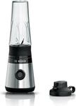 Bosch Serie 2 MMB2111M Mixer 0,6 l Sport-Mixer 450 W Schwarz - Edelstahl...