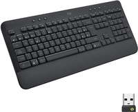 Logitech Signature K650 - Tastatur - kabellos - Bluetooth 5,1 - QWERTY -...