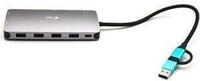I-TEC USB-C Metal Nano Dock 2xHDMI 1xVGA 1xSD Kartenleser 1xmicroSD Kartenleser