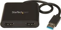 StarTech.com USB auf Dual HDMI Adapter - 4K - USB zu HDMI Adapter - USB 3.0 auf HDMI