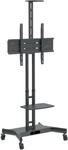 HAGOR HP Twin Stand HD - Wagen - f&uuml;r Flachbildschirm / AV-Ausr&uuml;stung - Schwarz -