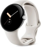 Google GA04305-GB, Watch Google Pixel Watch LTE 41mm Polished Silver Case with...