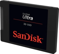 SanDisk Ultra 3D - SSD - 1TB - intern - 2.5 (6,4 cm) - SATA 6Gb/s (SDSSDH3-1T00-G26)