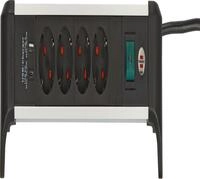 Brennenstuhl Steckdosenleiste ALU-Office-Line 4fach 1,8m USB (1391040420)