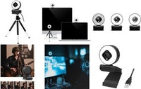 LogiLink UA0384 Webcam LL1 Stream, USB 2.0, HD 1920x1080, 76 degree, black (UA0384)