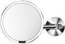 simplehuman ST3016 Sensor Make-up-Spiegel Wandmontage Poliert 5x Vergr&ouml;&szlig;erung LED