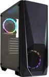 Xilence Xilent Blast X505.ARGB Gaming PC Geh&auml;use, RGB ATX Midi Tower, schwarz