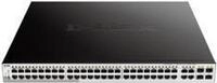 D-Link DGS 1210-52MP - Switch - Smart - 48 x 10/100/1000 (PoE) + 4 x Combo Gigabit -