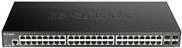 D-Link DGS 1250-52X - Switch - Smart - 48 x 10/100/1000 + 4 x 10 Gigabit SFP+ - an