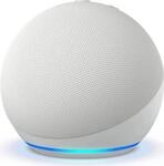 Amazon Echo Dot (5. Gen) - Amazon Alexa - Sph&auml;risch - Wei&szlig; - Deutsch - Englisch -