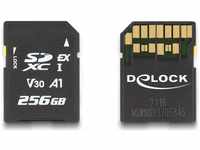 Delock 54091, Delock - Flash-Speicherkarte - 256 GB - Video Class V30 / UHS-I U3 - SD