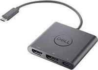 Dell Adapter USB-C to HDMI/DP with Power Pass-Through - Videoadapter - 24 pin USB-C