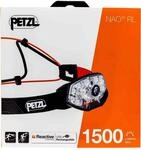 Petzl NAO RL Stirnlampe Ergonomische, ultrastarke und wiederaufladbare Stirnlampe mit