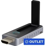 Marmitek Stream S2 Pro Kabelloses Pr&auml;sentationssystem HDMI Dongle (08391)