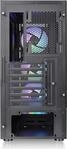 Thermaltake S200 TG ARGB - Midi Tower - PC - Schwarz - ATX - micro ATX - Mini-ITX -