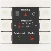 MDT BE-TAS86T.02 Taster Smart 86 mit Farbdisplay und Temperatursensor Rws gl&auml;