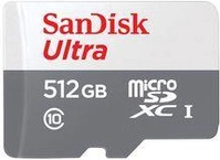 SanDisk Ultra - Flash-Speicherkarte - 512GB - Class 10 - microSDXC UHS-I