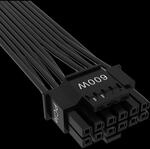 CORSAIR - Stromkabel - 12VHPWR (W) zu 8-poliger PCIe Power (W) - flach, bis zu 600 W
