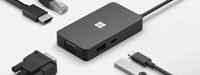Microsoft USB-C Travel Hub - Dockingstation - USB-C - VGA, HDMI - GigE - kommerziell