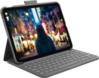 Logitech Slim Folio - Tastatur und Folioh&uuml;lle - kabellos - Bluetooth LE -...
