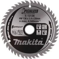 Makita Kreiss&auml;geblatt EFFICUT E-12136 O 136 x 1.4 20mm 45Z (E-12136)