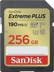 WESTERN DIGITAL EXTREME PLUS 256GB SDHC MEMORY CARD 190MB/S 130MB/S UHS-I CLASS