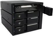 FANTEC BP-SA3141, 4x SAS/SATA 6G 3.5 HDD tr&auml;gerlos in 3x5,25 Backplane Modul (2186)