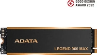 ADATA Legend 960 MAX - SSD - 4TB - intern - M.2 2280 - PCIe 4,0 x4 - 256-Bit-AES -