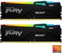 Kingston Technology FURY Beast RGB Speichermodul 16 GB 2 x 8 GB DDR5 5600 MHz