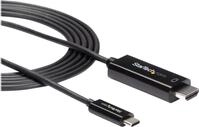 StarTech.com 2 m (6 ft.) USB-C to HDMI Cable - 4K at 60Hz - Black - Externer