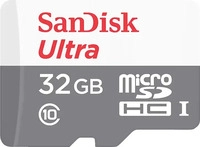 SanDisk microSDHC Ultra 32GB (UHS-1/Cl.10/100MB/s) + Adapter, Tablet (00215481)