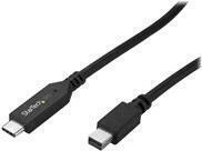 StarTech.com 1m / 3 ft USB-C to Mini DisplayPort Cable - 4K 60Hz - Black - Externer