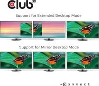 Club 3D - Dockingstation - USB-C 3,2 Gen 1 - DP (CSV-1550)