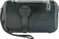 Schwaiger Outdoorradio UKW, AM, FM Handkurbel, Solarpanel, spritzwassergesch&uuml;tzt,