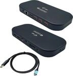 i-Tec - Dockingstation - Thunderbolt 3 - HDMI, Thunderbolt - GigE - 134 Watt