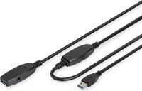 DIGITUS - USB-Verl&auml;ngerungskabel - USB Typ A (M) bis USB Typ A (W) - USB 3.0 - 10 m