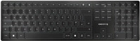 CHERRY KW 9100 SLIM Tastatur RF Wireless + Bluetooth QWERTY Englisch Schwarz