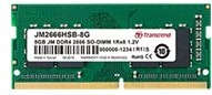 Transcend JetRAM - DDR4 - 8 GB - SO DIMM 260-PIN - 3200 MHz / PC4-25600 - CL22 - 1.2