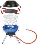 Campingaz Party Grill 400 Caravan Tisch Propan/Butan 2000 W Schwarz/Blau/Satinierter