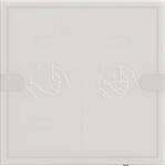 Gira KNX Tastsensor 4 Komfort 1f TS4 ws 5001003 (5001003)