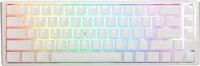 Ducky One 3 Classic Pure White SF Gaming Tastatur, RGB LED - MX-Blue
