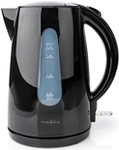 Nedis KAWK130EBK - 1,7 l - 2200 W - Schwarz - Kunststoff - Wasserstandsanzeige -
