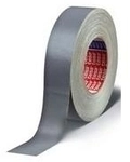 tesa Gewebeband 4657, 30 mm x 50 m, grau kunststoffbeschichtetes Spezialgewebe aus