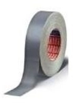 tesa Gewebeband 4657, 50 mm x 50 m, grau kunststoffbeschichtetes Spezialgewebe aus