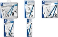 STAEDTLER Bleistift Mars Lumograph, 24er Metalletui Minenst&auml;rke: 2,0 mm, sechseckig,